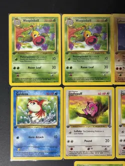 Pokemon 1st EDITION Jungle Set - Common/uncommon Cards - 16 Card Lot - Image 3