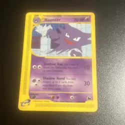 Pokemon Haunter 63/144 Skyridge Non Holo NM Vintage old school - Image 1