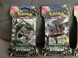 Pokemon TCG Sun & Moon Celestial Storm Booster Pack Lot Complete Art Set (4) NEW - Image 2