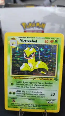 Pokemon TCG Victreebel Jungle 30/64 holo Unlimited Rare HP/DMG - Image 1