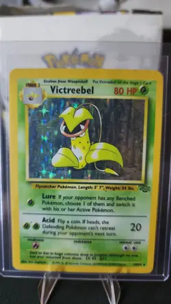 Pokemon TCG Victreebel Jungle 30/64 holo Unlimited Rare HP/DMG - Image 3