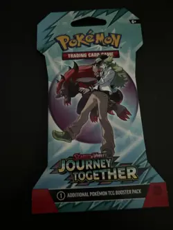 Heavy! Over 32.79 Gram Pokemon Journey Together Sleeved Booster Pack Sealed - Image 2