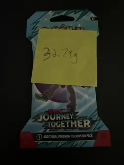 Heavy! Over 32.79 Gram Pokemon Journey Together Sleeved Booster Pack Sealed - Image 4