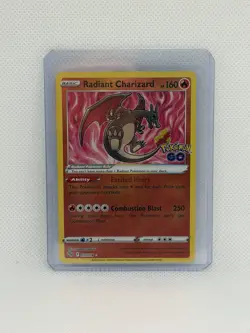 2022 Pokemon Sword & Shield: Pokemon Go Radiant Charizard #011/078 - Image 1