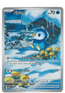 2025 Pokemon Phantasmal Flames - Piplup #98 NM/M - Image 1