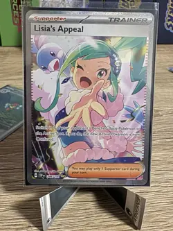 Pokemon TCG Lisia's Appeal Full Art Trainer Surging Sparks 246/191 - Image 1