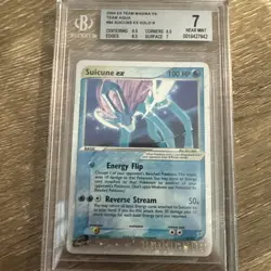 Suicune 2004 EX 94/95 Team Magma Vs Team Aqua Holo Rare Pokemon TCG - Image 1