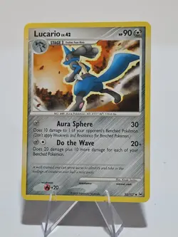 Pokemon TCG Lucario 2009 Platinum 53/127 Regular - Image 1