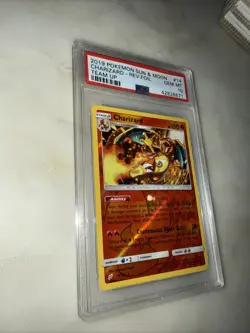 PSA 10 Charizard 14 Pokemon 2019 Sun Moon SM Team Up REV FOIL GEM MINT G2U - Image 2