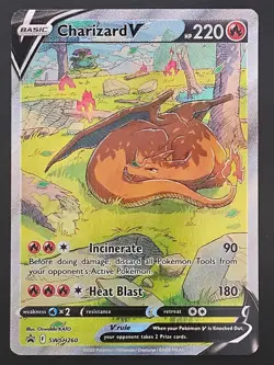Charizard V SWSH260 - Pokemon Sword & Shield Black Star Promo - Image 1