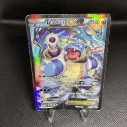 Pokemon TCG - Blastoise EX - Full Art - Black Star Promo - XY122 - (HP) - Image 1