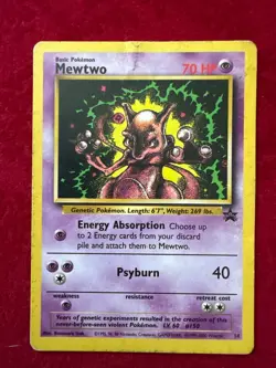 Pokemon TCG Mewtwo #14, Black Star Promo (MP) - Image 1