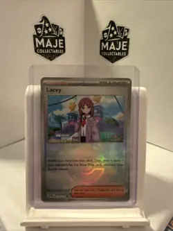 Lacey Pokeball Reverse Holo 114/131 Near Mint Prismatic Evolutions Pokemon TCG - Image 1