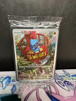 Pokemon TCG: Riolu 010 ETB Black Star Promo Mega Evolution - SEALED! NM/M - Image 2