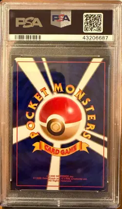 Dark Arbok Holo SWIRL 🌀 24 Rocket 1997 Pokemon Japanese PSA 5 - Image 2