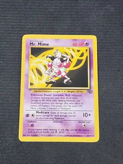 Pokemon Jungle "Mr. Mime" 22/64 / Regular Rare / Lightly Played - Image 1