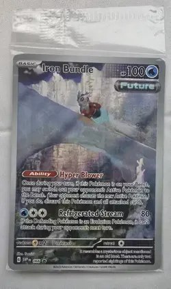 Pokemon TCG Iron Bundle SVP 066 ETB-Promo Scarlet & Violet Promo SEALED - Image 1