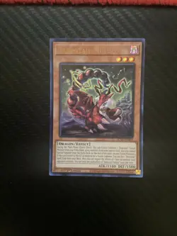JUSH-EN005 Dracotail Mululu Ultra Rare 1st Ed YuGiOh - Image 1