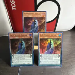 3x D/D Savant Kepler 1st Edition Ultra Rare MAMA-EN053 Yu-Gi-Oh! +BONUS HOLO - Image 4
