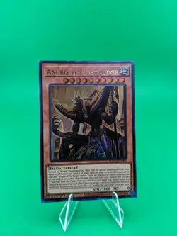 Yu-Gi-Oh! Anubis The Last Judge MZTM-EN003 Ultra Rare - Image 1