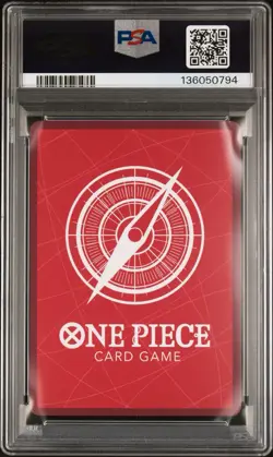 2025 ONE PIECE PROMOS DODGERS X ONE PIECE NIGHT #010 MONKEY D. LUFFY PSA 10 - Image 2