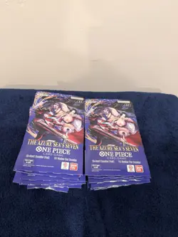 One Piece TCG OP-14 The Azure Sea’s Seven Booster Packs Lot Of 20 Sealed ENG - Image 1