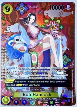 Boa Hancock SP OP14-112 SR One Piece TCG Azure Sea’s Seven Super Rare Alt Art OP - Image 1