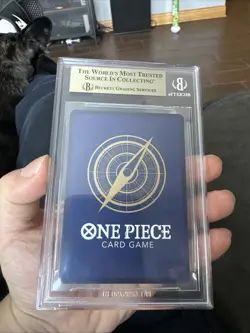 2022 One Piece Super Pre-Release Roronoa Zoro Super Rare ST01-013 BGS 9.5 - Image 2