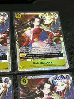 Full Playset 4x Boa Hancock OP14-112 SR One Piece THE AZURE SEA'S SEVEN ENG NM - Image 5