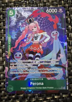 Perona OP14-033 SP English Alternate Art The Azure Sea's Seven One Piece - Image 1