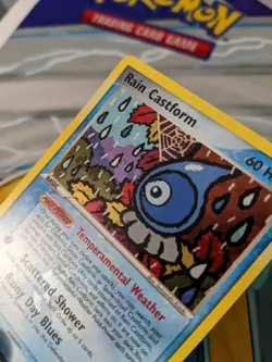 Rain Castform 23/101 Holo Rare Pokemon Card EX Hidden Legends Pokemon TCG - Image 4