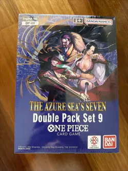 ONE PIECE CARD GAME DISPLAY 8x DOUBLE PACK SET 9 ENGLISH OP14 - ENG DP09 DP-09 - Image 1