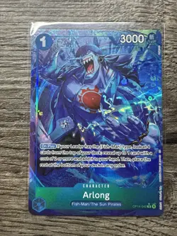 Arlong (Alt Art) OP14-042 R The Azure Sea's Seven - ONE PIECE Card Game English - Image 1