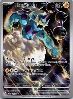 Thundurus SV: Scarlet & Violet Promo Cards 209 NM - Image 1