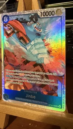 Jinbe - OP14-049 - The Azure Sea's Seven - English | One Piece Card Game - Image 2