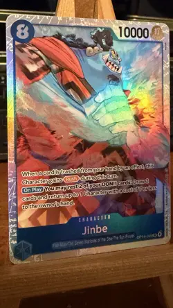 Jinbe - OP14-049 - The Azure Sea's Seven - English | One Piece Card Game - Image 3