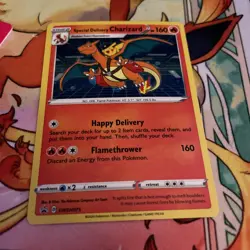 Special Delivery Charizard SWSH075 SWSH: Sword & Shield Promo Cards Holo - Image 3
