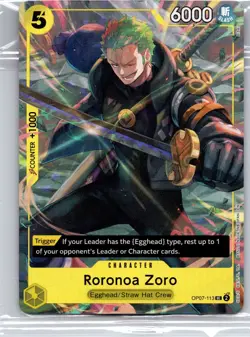 Roronoa Zoro (Illustration Box Vol.3) One Piece Promotion Cards #OP07-113 NM - Image 1