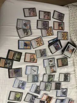 Vintage Magic The Gathering Card Lot dating late 90s to early 2000s - Image 4