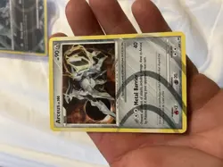 Arceus Lv. 100 AR9 Platinum Holo Rare Pokemon Card TCG - Image 4
