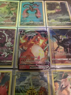 Pokemon TCG Charizard VMAX Darkness Ablaze Holo Ultra Rare Card 020/189 - Image 1