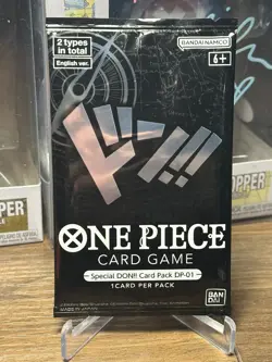 One Piece Special Don Card Pack Dp-01 Sealed - Image 1