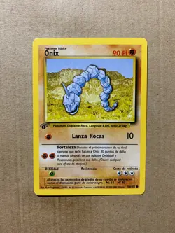 1st Edition SPANISH Onyx 56/102 Base Set - Common Pokemon Card - NM/Mint - Image 1