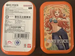 One Piece Card Nami P-112A Promo From Mini Tin Vol.2 Asia Japanese TCG - SEALED - Image 4