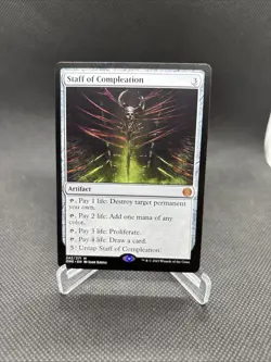 ***Staff of Compleation*** Phyrexia: All Will Be One MTG MYTHIC - Image 1