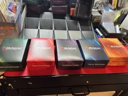 MTG Commander 2020 C20 Precon Deck Boxes w/ Life Wheels SET of 5 EMPTY - Image 2