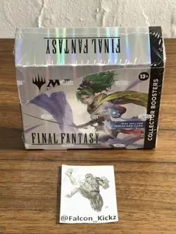 Magic the Gathering Final Fantasy Collector Booster Box SEALED In Hand Ships NOW - Image 1