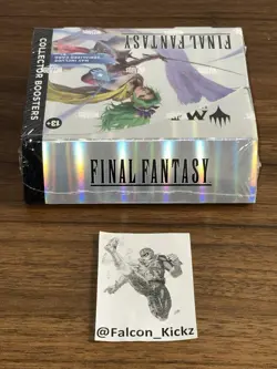 Magic the Gathering Final Fantasy Collector Booster Box SEALED In Hand Ships NOW - Image 5