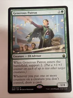 Generous Patron Battlebond Rare #070 - Image 1