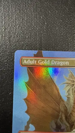 Adult Gold Dragon (Borderless) Adventures in the Forgotten Realms Regular - Image 3
